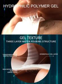 男士三層建築物設計抗皺紋面膜