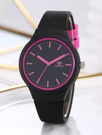 Round Pointer Quartz Watch