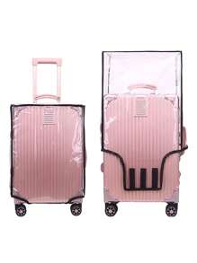 Vỏ bọc xe đẩy bằng nhựa PVC dày trong suốt 30 inch, Vỏ bảo vệ hành lý - Trong sáng - Xem 6