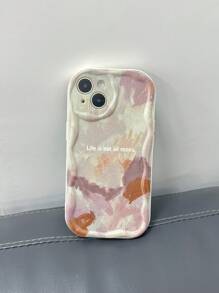 夏季字母圖形手機殼,適用於 Iphone 15/15 Pro/15 Plus/15 Pro Max - 彩色 - 查看 2