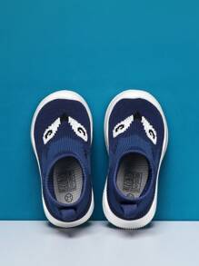 男嬰卡通動物圖案透氣一腳蹬運動鞋 - 彩色 - 查看 2