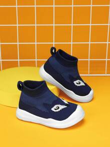 男嬰卡通動物圖案透氣一腳蹬運動鞋 - 彩色 - 查看 6