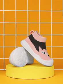 Giày Sneaker Slip On Thoáng Khí Họa Tiết Hình Động Vật Cho Bé Gái - Nhiều màu - Xem 6