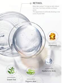 魔術視黃醇奶油,修復平滑保濕溫和面部奶油抗皺紋視黃醇奶油彩妝奶油適用於皮膚護理 - 白色 - 查看 4