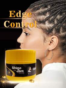 Gel para peinar el cabello acondicionamiento gel fuerte ribete control para trenzas - Amarillo - Ver 9