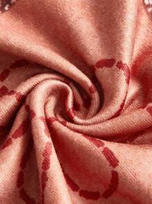 ROMWE Hippie 撞色拼接圖案喇叭褲 - 彩色 - 查看 3