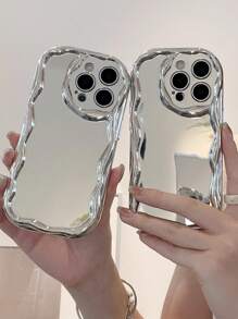 Vỏ điện thoại rắn - Bạc - Xem 8