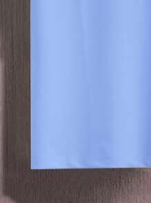 SHEIN Chicos Camiseta unicolor de cuello redondo - Celeste - Ver 5