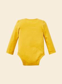 SHEIN Bộ đồ Em bé Nút Hoa - Nhiều màu - Xem 2