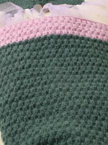 女嬰攝影荷葉邊上衣和貼花美人魚尾巴＆ 頭巾