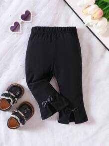 Đồ dưới đáy Bé Nơ Bướm màu trơn - màu đen - Xem 1