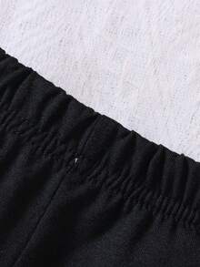 Đồ dưới đáy Bé Nơ Bướm màu trơn - màu đen - Xem 4