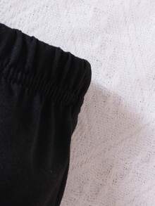 Đồ dưới đáy Bé Nơ Bướm màu trơn - màu đen - Xem 5