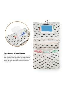 Bebé Bolsa de pañales con estampado de árbol - Multicolor - Ver 4