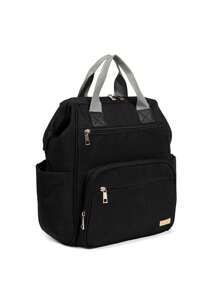 Baby Minimalist Diaper Bag - Black - View 1