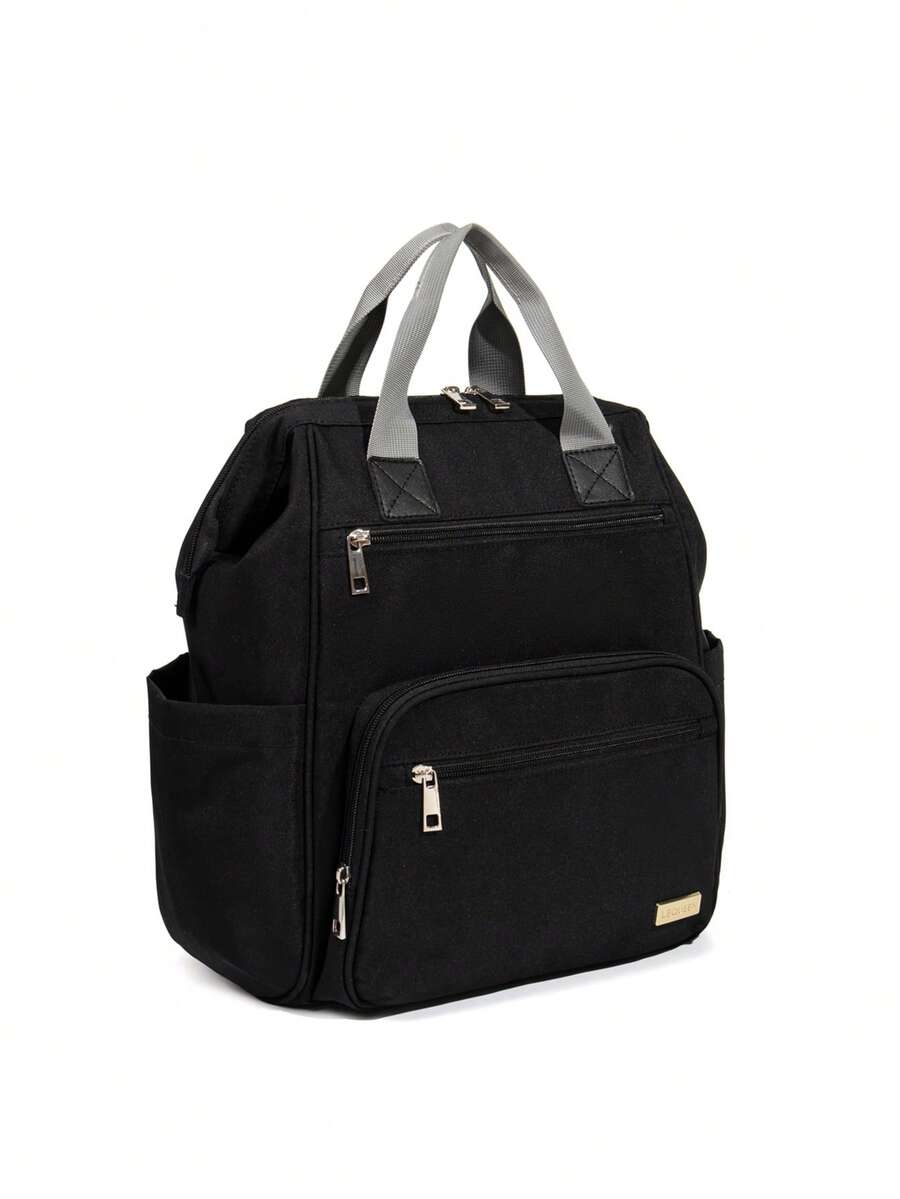 Baby Minimalist Diaper Bag - Black - View 1