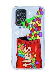 糖果印花透明手機殼相容 iPhone15/15Plus/15Pro/15Promax - 彩色 - 查看 4