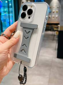 有車載磁吸的彈性手帶,水晶珠寶手鍊/項鍊,手機殼保護套 - 灰色 - 查看 4