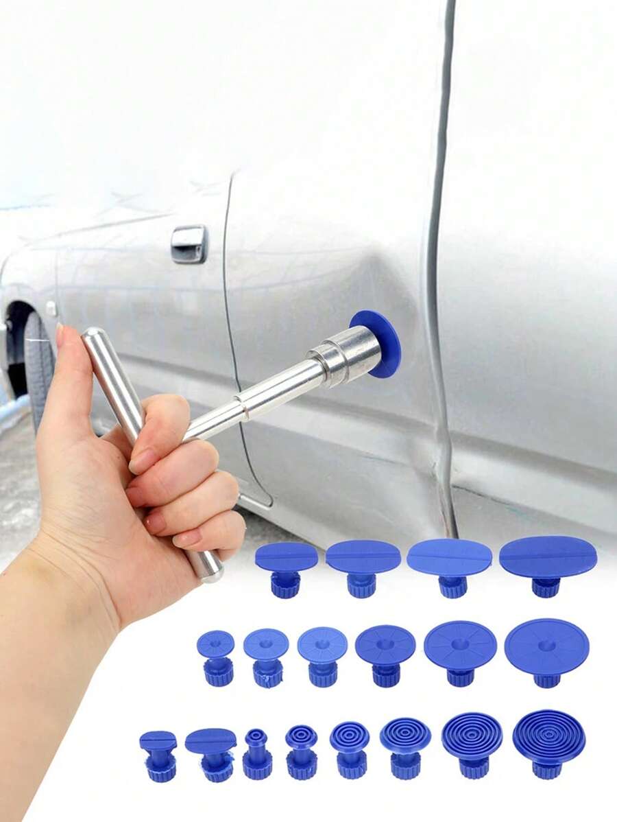 19pcs Professional Car Dent Repair Tool - Multicolor - View 1