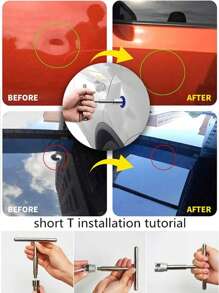 19pcs Professional Car Dent Repair Tool - Multicolor - View 4