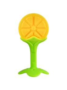 Bebé Mordedor naranja diseño de silicona - Naranja - Ver 2