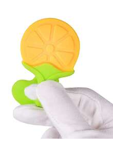 Bebé Mordedor naranja diseño de silicona - Naranja - Ver 4