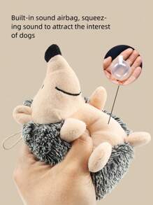 1 pieza Juguete de felpa para mascota erizo en forma de al azar para perro con gato para jugando - Multicolor - Ver 5