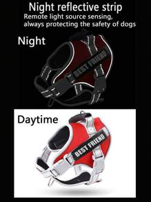 1 pieza Arnés para mascotas reflectante