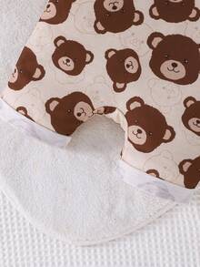 男嬰小熊印花T恤和背帶連體短褲 - 彩色 - 查看 8