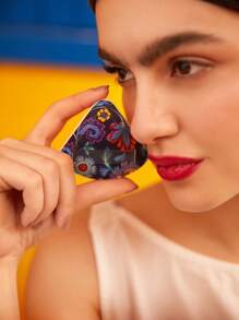 Frida Kahlo X SHEIN 2 piezas Puff de maquillaje - Multicolor - Ver 7