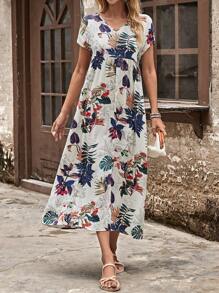 EMERY ROSE Trang phục mùa hè Kỳ nghỉ nhiệt đới Quần áo phụ nữ Váy dài cho phụ nữ - Nhiều màu - Xem 5