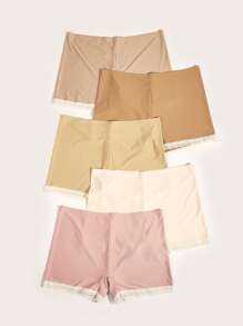 大碼5件蕾絲邊內褲