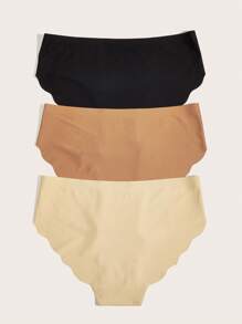 3 piezas Set bragas ribete en abanico - Multicolor - Ver 2
