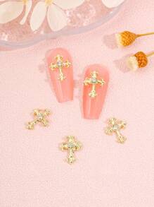 10 Stück/Packung Nail Art Dekorative Aufkleber DIY Nail Charms Nail Gems Nail Zubehör Nägel