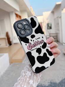 1pc Cow Pattern Phone Case - Multicolor - View 2