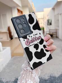 1pc Cow Pattern Phone Case - Multicolor - View 3
