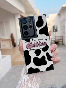 1pc Cow Pattern Phone Case - Multicolor - View 4
