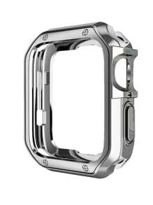Bộ 3 dây đeo đồng hồ bằng thép không gỉ & Vỏ & Bộ công cụ tháo dây đeo đồng hồ Tương thích với Apple Watch - Bạc - Xem 5