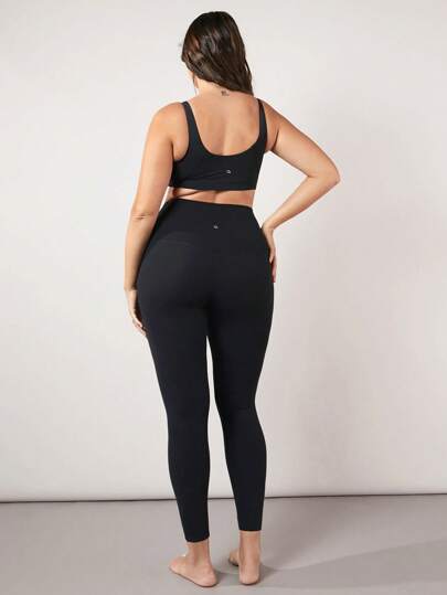 GLOWMODE 24" FeatherFit™ Super High Rise Belly Support Maternity Leggings High-Stretchy  Spring Summer