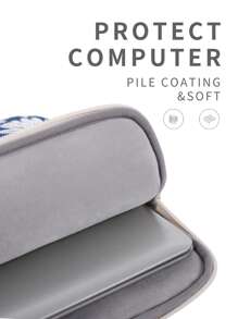 canvas artisan 适用于华硕笔记本电脑的便携式笔记本电脑内胆包，带前袋的笔记本电脑包 - 彩色 - 查看 7