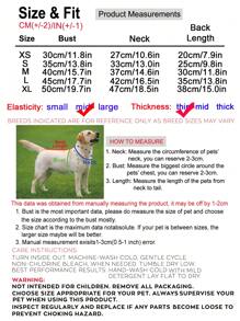 1 chiếc Váy Sọc In Hình Thú Cưng, Váy Thú Cưng Dễ Thương Màu Xanh Mùa Hè - Màu xanh lam - Xem 4