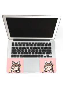 1入組卡通圖案筆記本電腦保護貼 - 彩色 - 查看 3