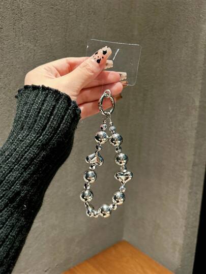 Dây buộc điện thoại trang trí trái tim