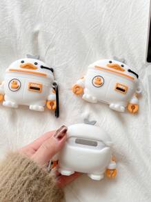可爱卡通鸭子设计硅胶保护壳兼容 AirPods 兼容 AirPods1/2 AirPods Pro - 彩色 - 查看 2