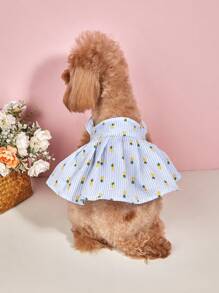 1 Váy Thú Cưng In Hình Quả Dứa Cho Chó Và Mèo Cho Mùa Hè - Nhiều màu - Xem 1