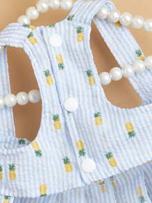 1 Váy Thú Cưng In Hình Quả Dứa Cho Chó Và Mèo Cho Mùa Hè - Nhiều màu - Xem 3