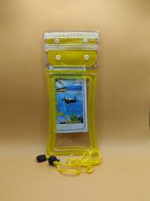 Bolsa impermeable para teléfono - Amarillo - Ver 1