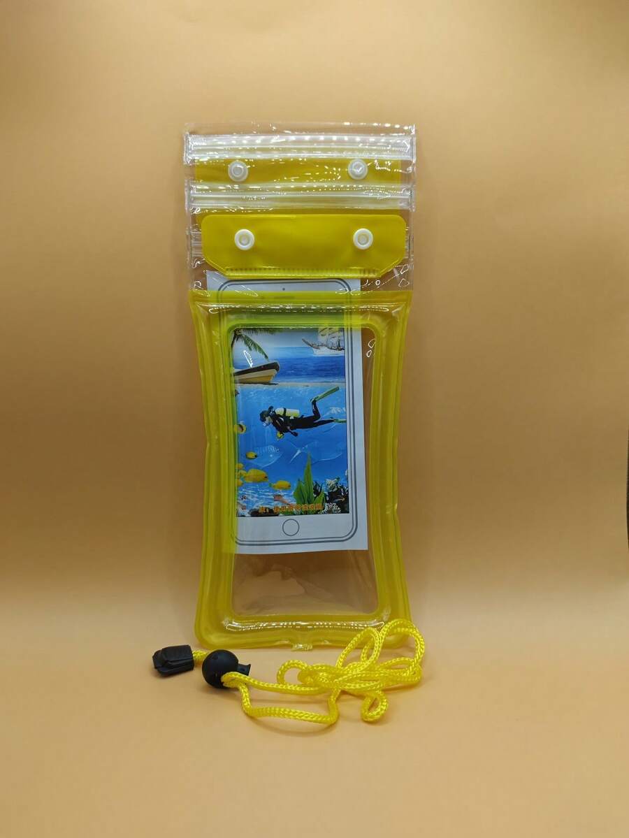 Bolsa impermeable para teléfono - Amarillo - Ver 1