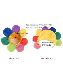 1 chiếc mũ thú cưng thiết kế hoa cho chó và mèo để trang trí cho bữa tiệc ngày lễ - Nhiều màu - Xem 2