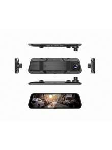 1 pieza Espejo 2 en 1 10 pulgadas 1080P retrovisor del coche & vista trasera